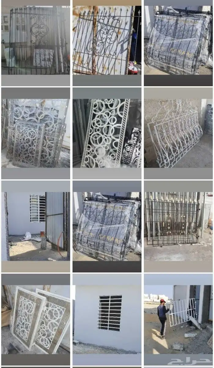 الاعمال الألمنيوم والحديد والمظلات والمطابخ 4