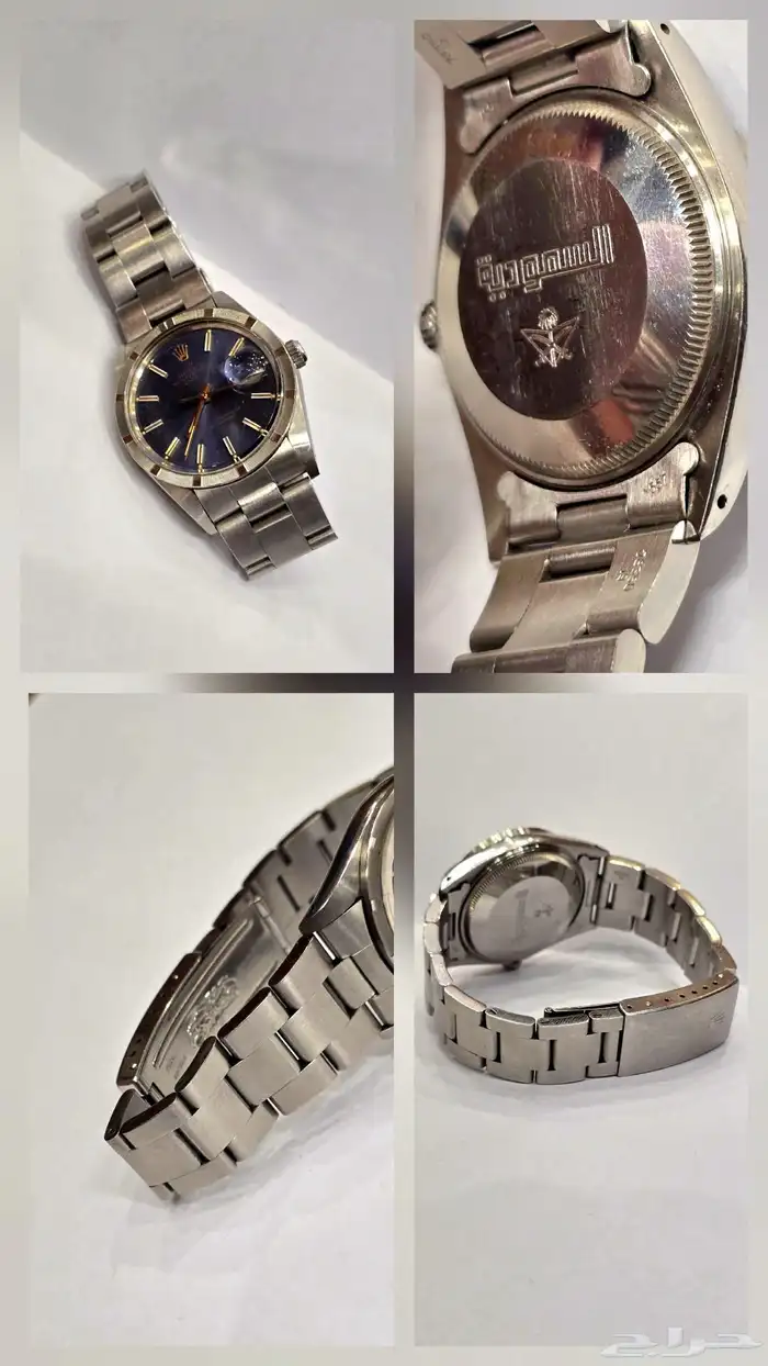ساعه رولكسrolex أصليه نادره ديت من هدايا الخطوط السعوديه 0