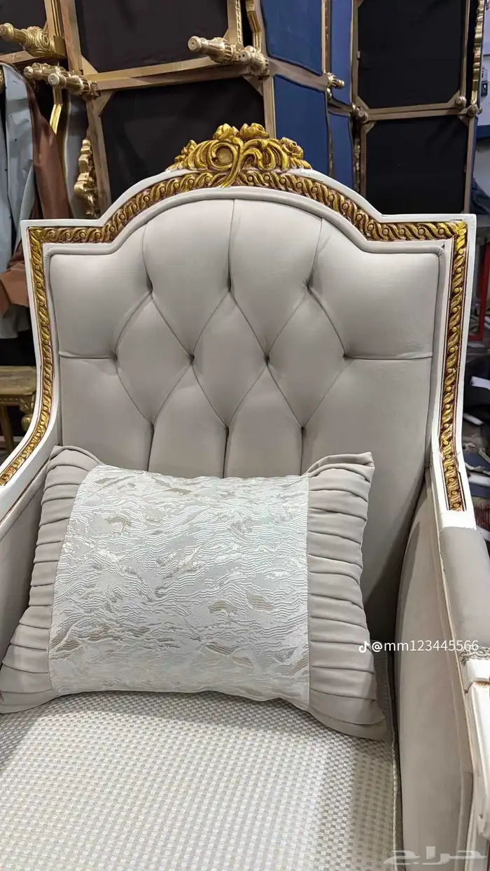 مفروشات وأثاث كنب ملكي شغل مصري 44