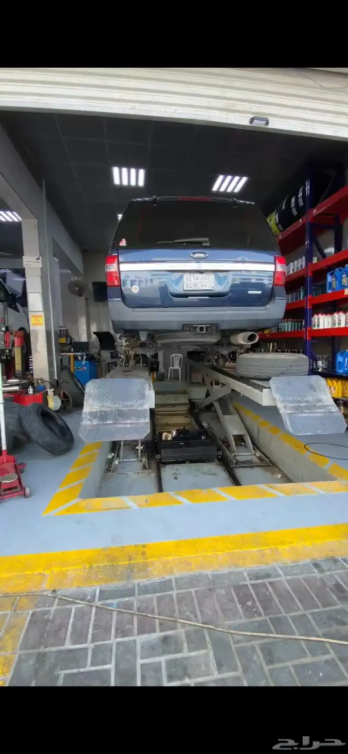 تقبيل ورشة صيانة سيارات مع مغسلة و مكاتب ادارية 2