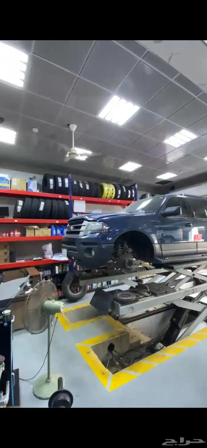 تقبيل ورشة صيانة سيارات مع مغسلة و مكاتب ادارية 5