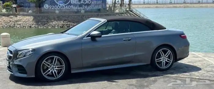 جنوط مرسيدس AMG E CLass 2017 مع كفرات نظيفه 2