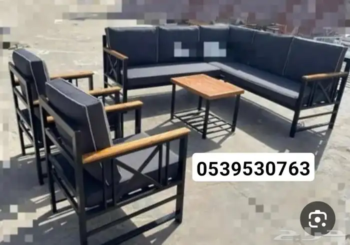 جلسة خارجية للحدائق وللاسترخاء مودرن 9