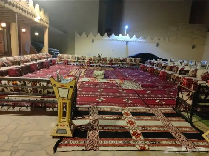 تأجير جلسات شعبية تأجير كنب تأجير سماعات تأجير طاولات كراسي 4