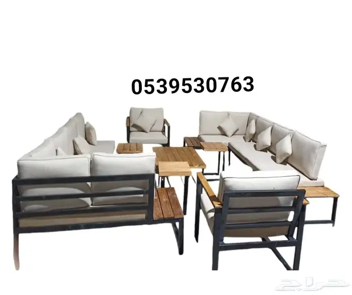 جلسة خارجية للحدائق وللاسترخاء مودرن 8