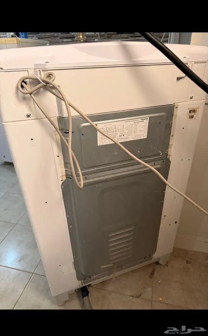 للبيع غساله اوتوماتيكيه توشيبا علويه نظيفه 1