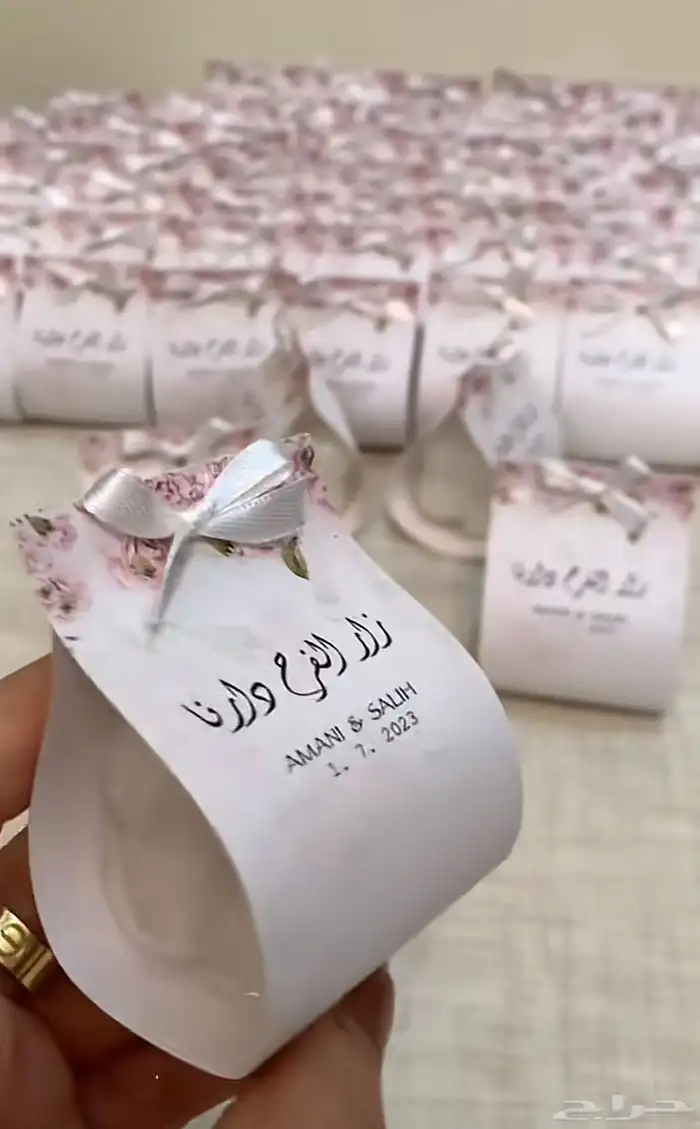 شموع توزيعات هدايا حسب الطلب 14
