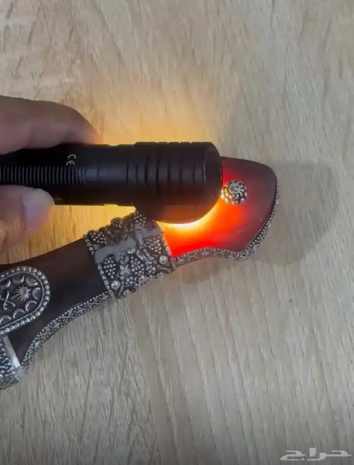 جنبيه قرن بهيص فضه عيار 925 0