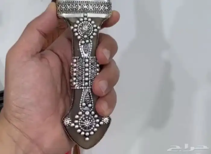 جنبيه قرن بهيص فضه عيار 925 2