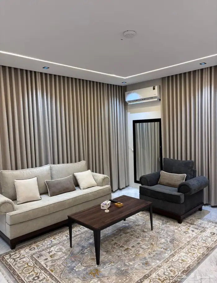 غرف للايجار اليومي او الاسبوعي تبوك استديوات 7