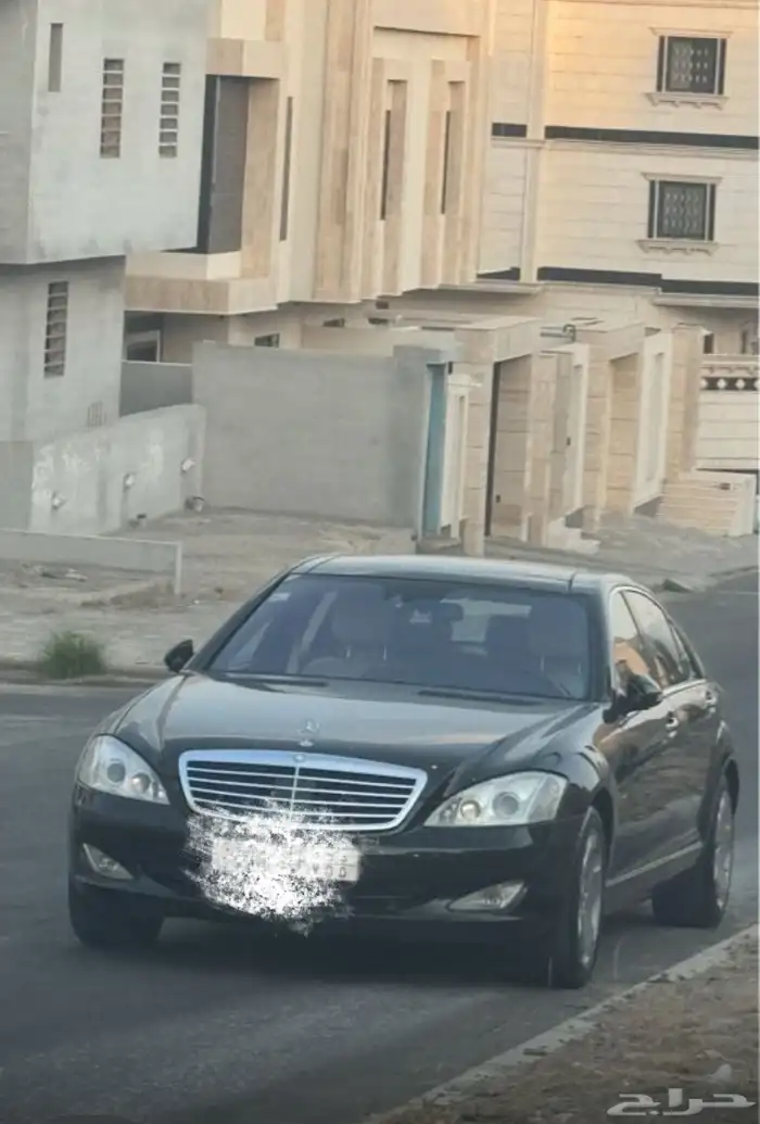 للبيع مرسيدس 600S موديل 2006 اللون اسود مخزن وكاله 1