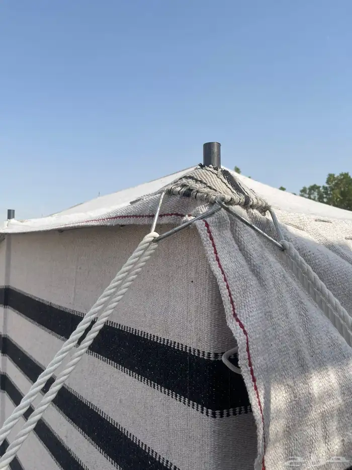 لبيع بيوت الشعر الابيض درجه اولى نسبة الشعر 80 100 2