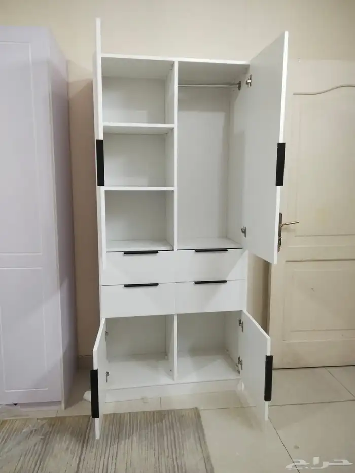 غرفة نوم كاملة  أثاث منزلي  سرير ودولاب وبطانيات 24