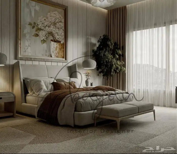 تصميم داخلي سكني مكتبي واجهات 1