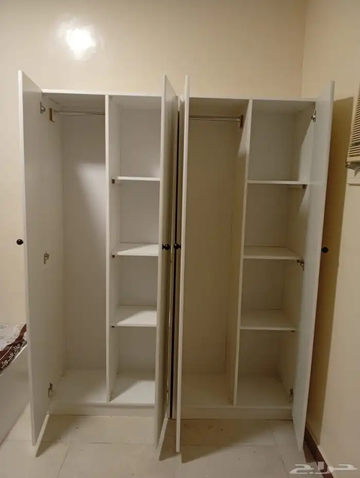 غرفة نوم كاملة  أثاث منزلي  سرير ودولاب وبطانيات 15