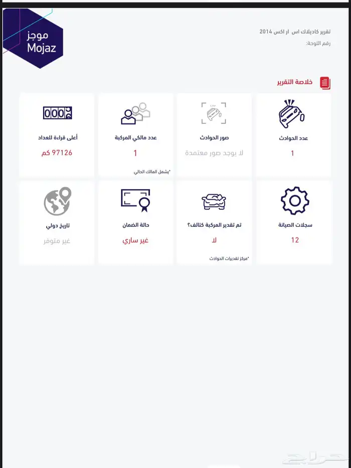 كاديلاك SRX 2014 مخزن - فل كامل عداد 97 الف كيلو فقط 15