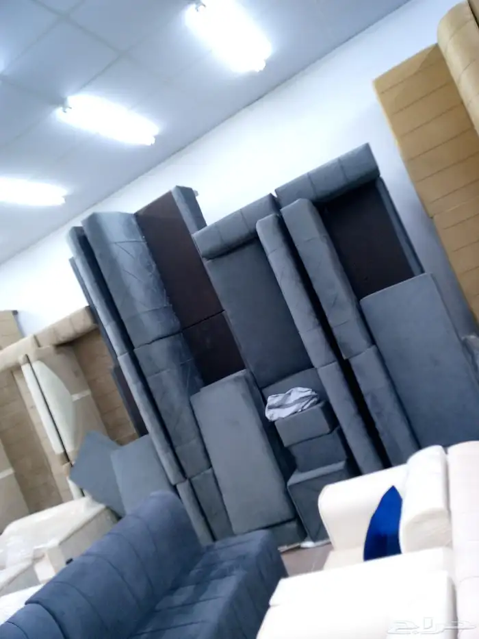 مجالس كنبات جاهزه مقاس 4في5زاويتين و باطرمه جاهز مقاس 4في5زا 0