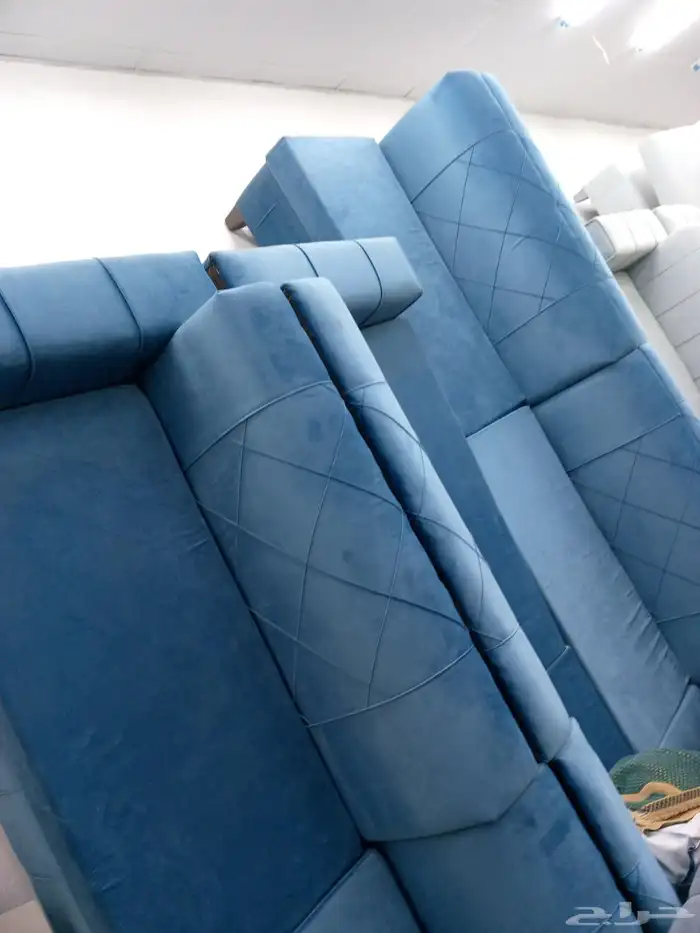 مجالس كنبات جاهزه مقاس 4في5زاويتين و باطرمه جاهز مقاس 4في5زا 2