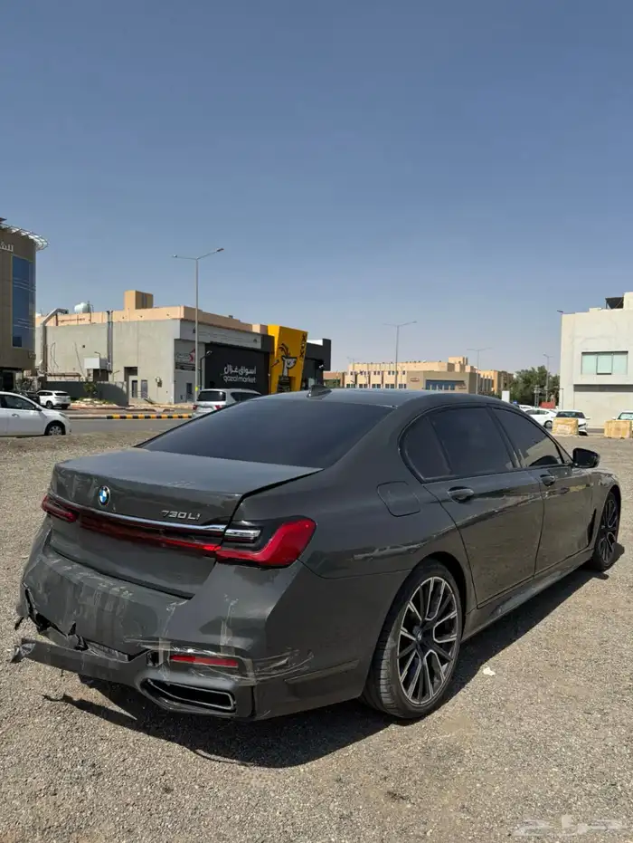 بي ام 730 2021 مصدوم kitM 0