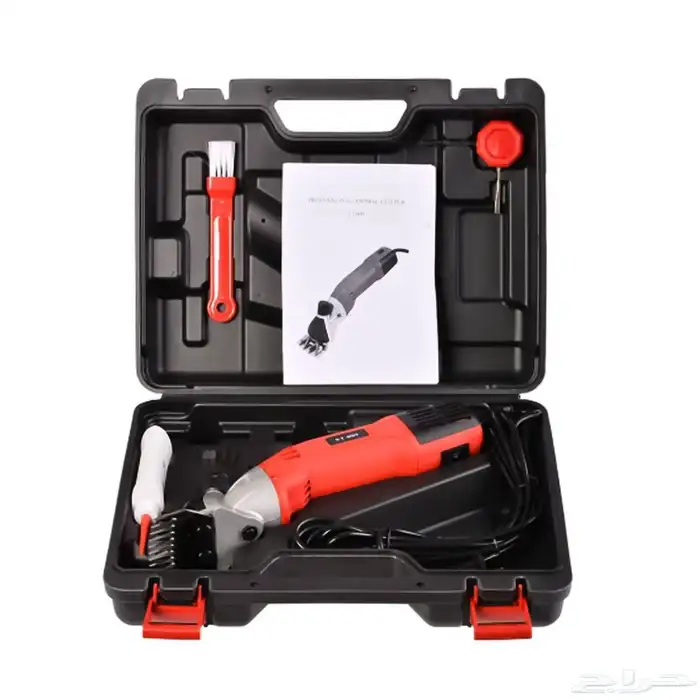 ماكينة قص وتشذيب صوف الغنم والسجاد بقوة 500 واط 6