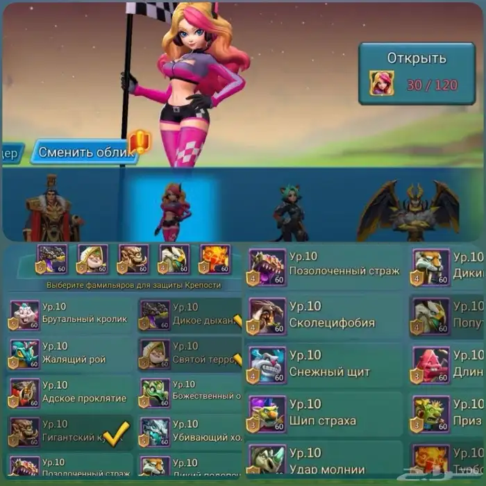 قائد حشد لوردس موبايل 5 قطع بطل(انباع الحمدلله) 3