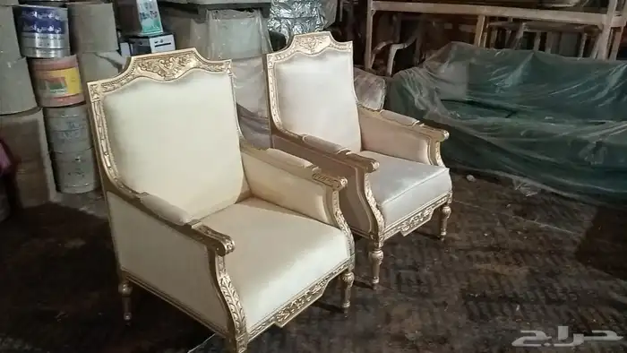مفروشات وأثاث كنب ملكي شغل مصري 49