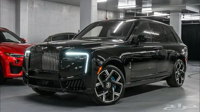جنوط رولزرويس كولينان بلاك بادج سلفر بادج مقاس 23 موديل2025 5