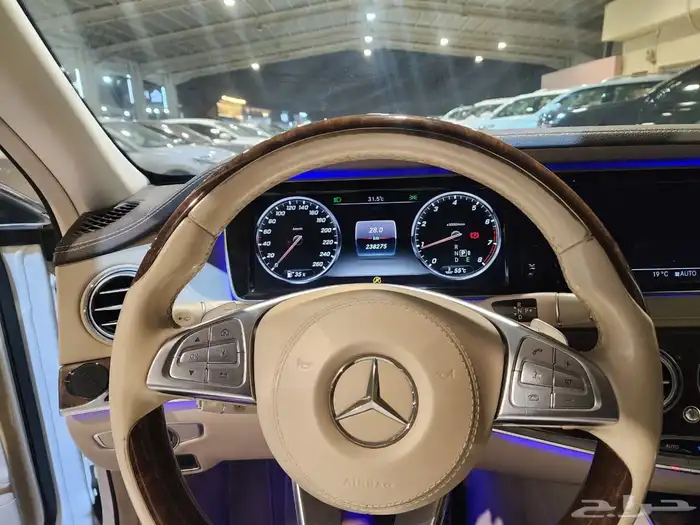 مرسيدسs400موديل 2016عداد250 2