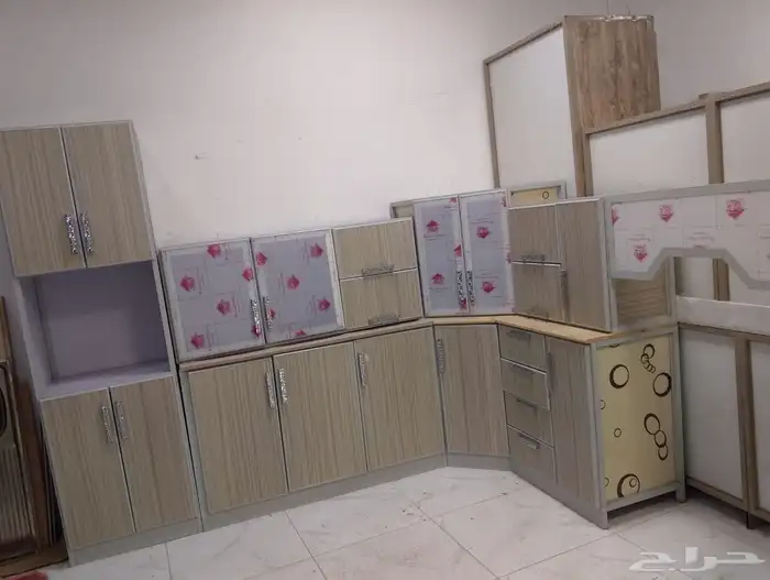 مطبخ مجدد مقاس 6متر حرف ال 1