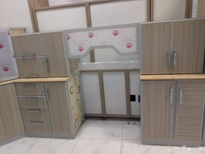 مطبخ مجدد مقاس 6متر حرف ال 3