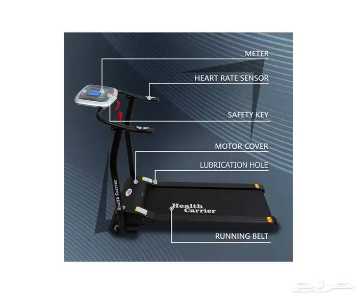 جهاز سير كهربائي بحاله ممتازة جدا 6