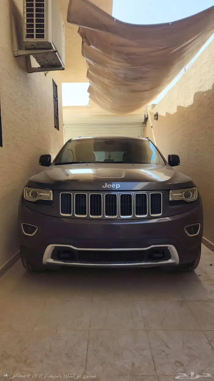 جيب جراند شيروكي ليمتد 2015 V8 دبل قمه في النظافه ماشاءالله 0