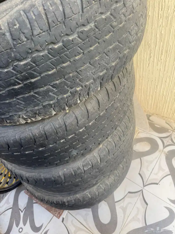 كفرات دنلوب مقاس 17 للبيع 1