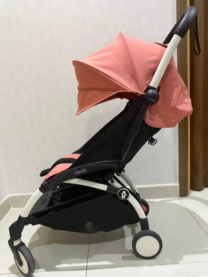 عرباية يويو لون زهري وباسينيت لون رمادي 3