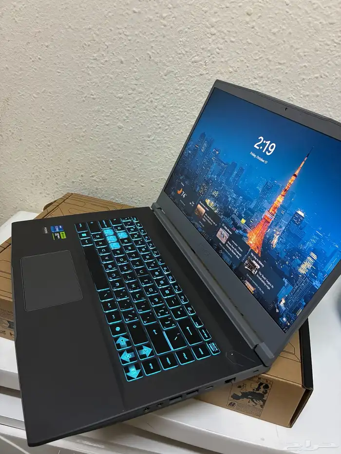 لابتوب قيمنج وتصاميم Msi Thin 15 معالج Core i7 5