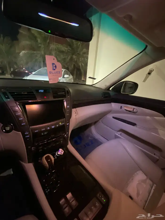 Lexus LS460L VIP لوايح ابو ظبي 8