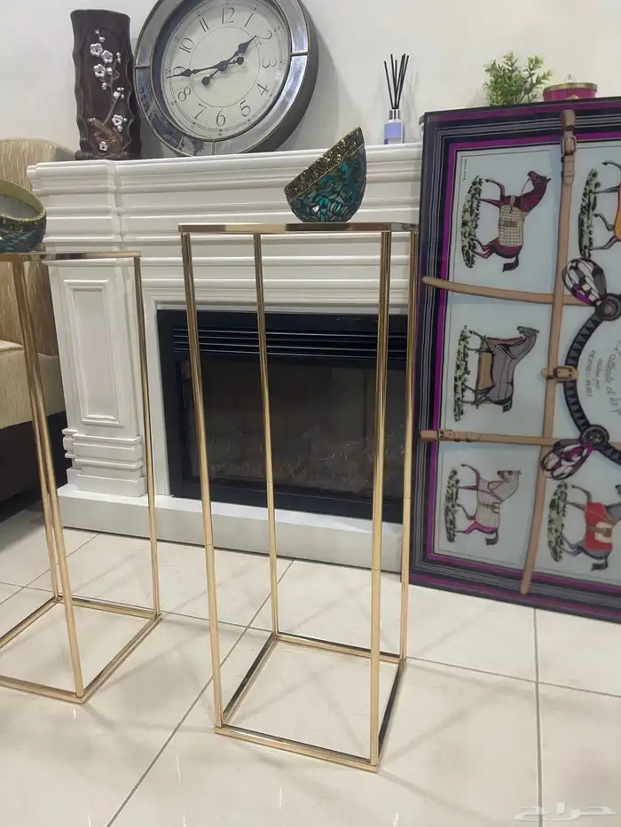 طاولات ستانستيل ذهب 1