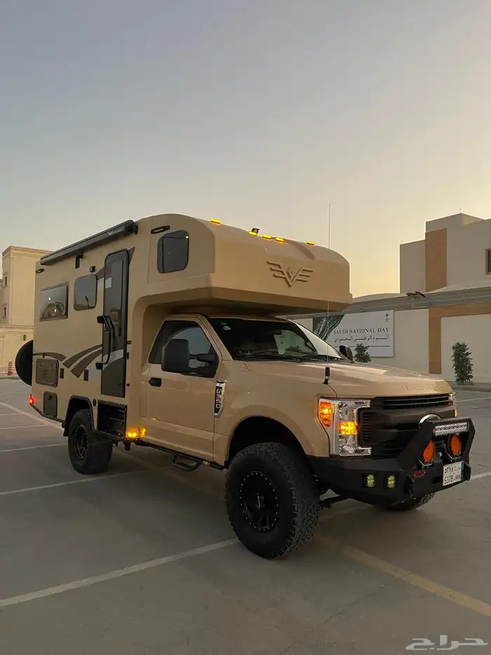 فورد F350 RV 2019 كارفان موتر هوم مخزن 8