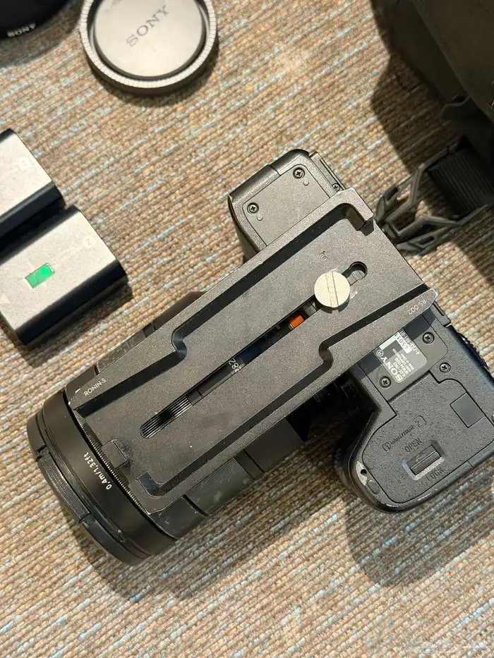 Sony A7 III camera with Sony lens and Ronin-s dji 1