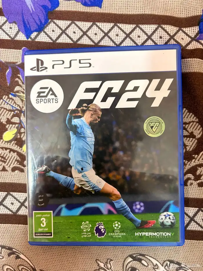 شريط فيفا 24 سوني 5 ممتاز كالجديد اصلي 0