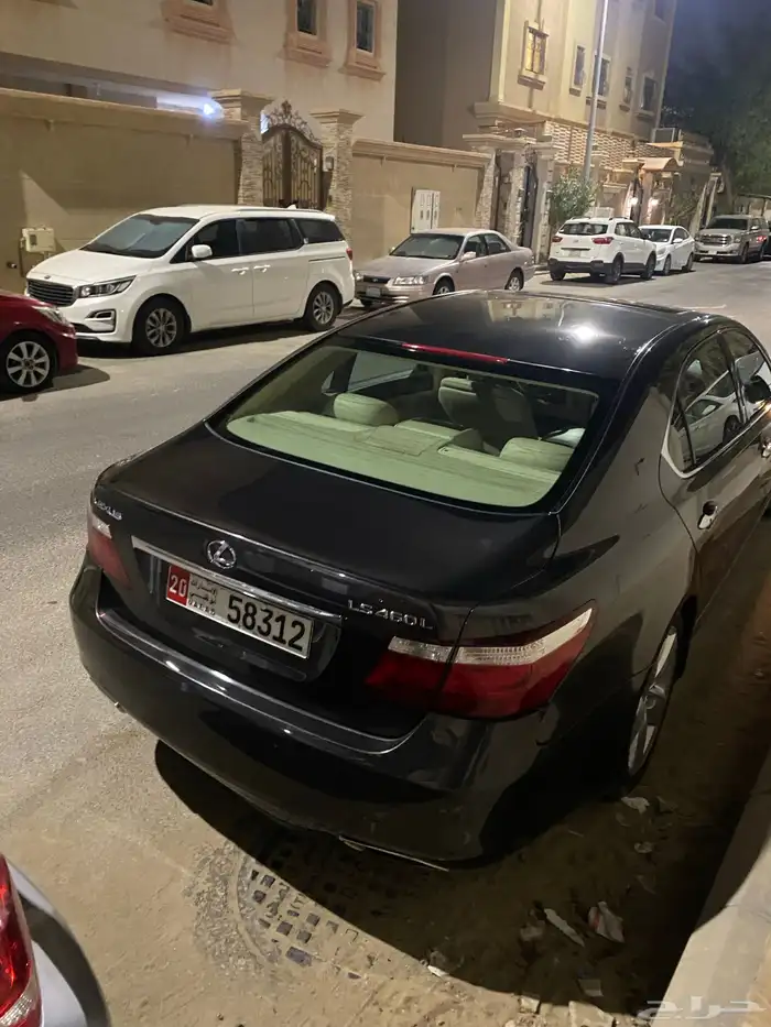 Lexus LS460L VIP لوايح ابو ظبي 7
