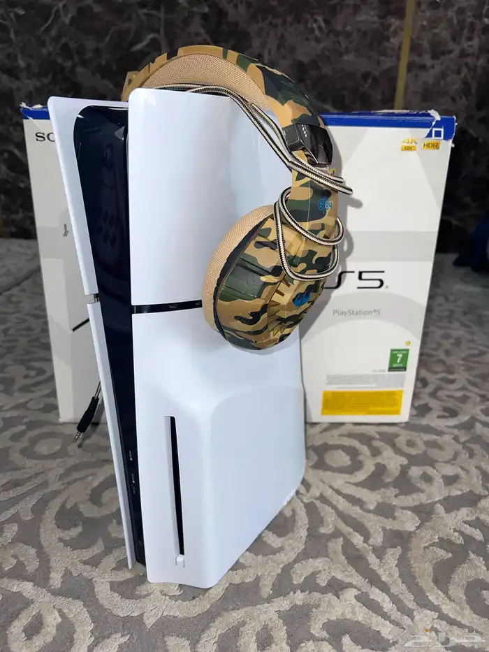 سوني فايف سلم سيدي بمدخل شريط ps5 sony 5 cd slim 4