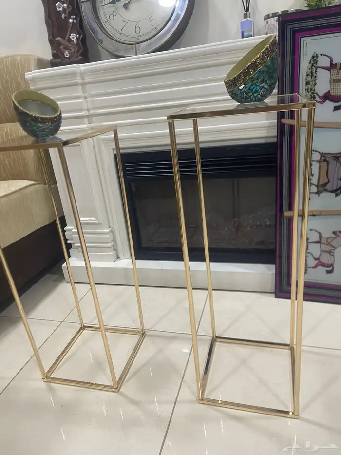 طاولات ستانستيل ذهب 3