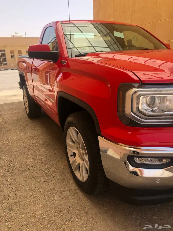 جمس سييرا Z71 احمر 2018 وكاله مخزن عداد 28 فل كامل 3