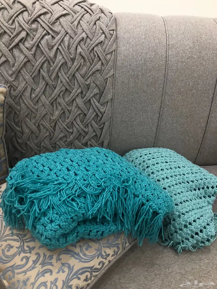 شال كروشيه شغل يدوي 2