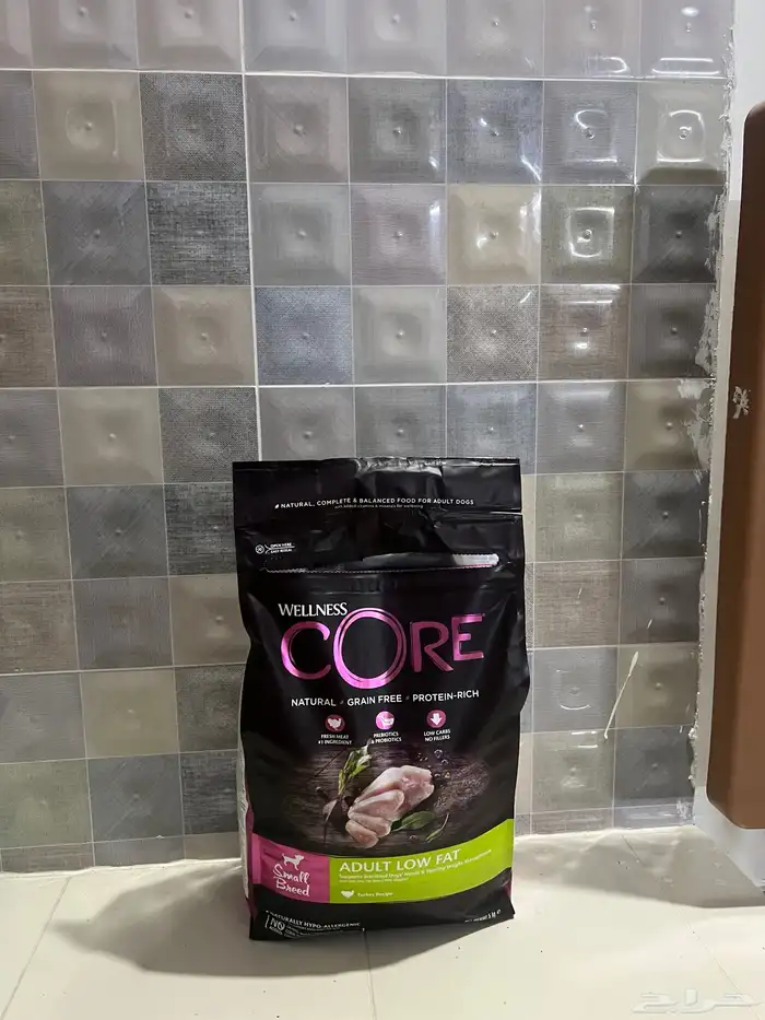أكل كلاب Wellness CORE جديد   5 كيلو   السعر 100 ريال فقط 0