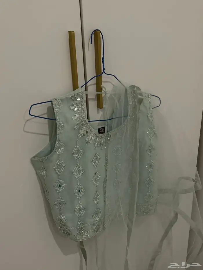 ساري هندي   ملابس هندية 3 قطع 1