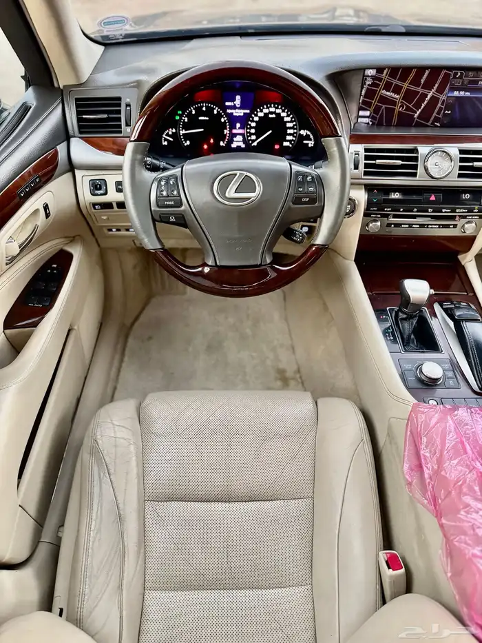 للبيع لكزس ((LS460)) 2013 (سعودي) ((نظيفة)) 38