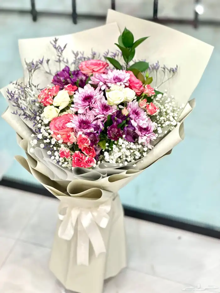 باقات ورد بأسعار حلوه 9