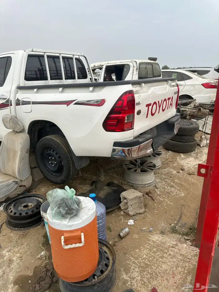 هايلوكس 2017 مسقطه من المرور تشليح الراشدي 3